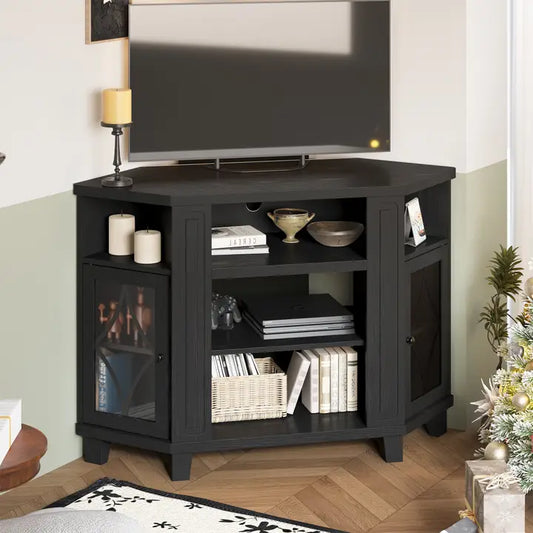 Wholesale Corner TV Stands for TVs up to 55'', Media Console Table