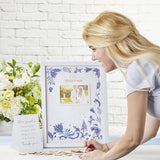 Wedding Guest Book Alternative - Blue Willow