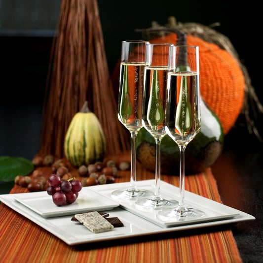 Pure Champagne Flute (7) 7.1oz, Pack Size - CASE 4