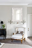 Barcelona Mirror - Glossy White