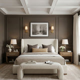 Aurin - Fabric Upholstered Bed
