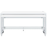 Jackson 5-piece Multipurpose Counter Height Table Set White