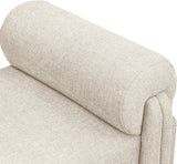 Stefano Bench - Chic Art Deco Polyester Fabric Bench for Cozy Entryway or Bedroom Seating Solution