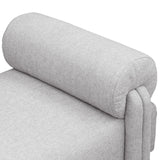 Stefano Bench - Chic Art Deco Polyester Fabric Bench for Cozy Entryway or Bedroom Seating Solution