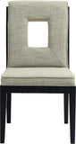 Gwendolyn - Dining Side Chair With Black Frame (Set of 2)