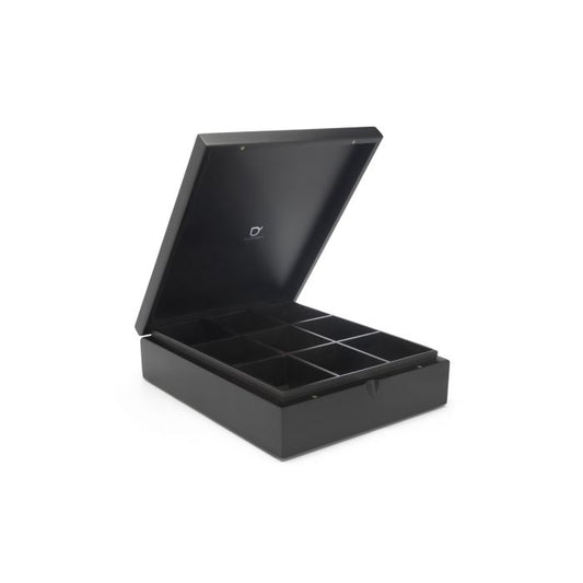 Teabox 9 Compartment Black