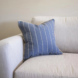 20 x 20 Pillow Evie Indigo - Down Insert