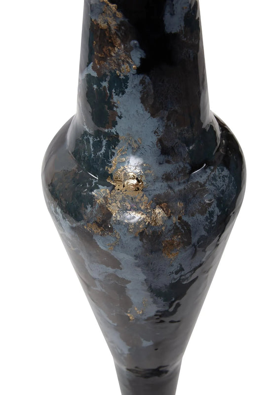 Oceanique Flared Iron Vase- Small