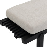 Naya Bench - Stylish Mid-Century Modern Seating Perfect for Bedrooms, Mudrooms, and Foyers