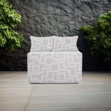 Indoor/Outdoor Universal Bench Syros Fog