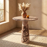Fontelina - Genuine Marble Bistro Dining Table
