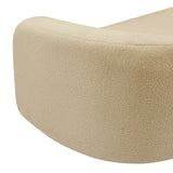 Kali Sofa - Cozy Faux Shearling Teddy Fabric Couch for Ultimate Comfort in Living Spaces and More