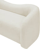 Kali Loveseat - Cozy Faux Shearling Teddy Fabric, Sturdy Eucalyptus Frame, Perfect for Any Room
