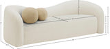 Kali Sofa - Cozy Faux Shearling Teddy Fabric Couch for Ultimate Comfort in Living Spaces and More
