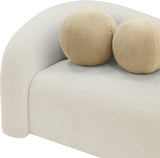 Kali Sofa - Cozy Faux Shearling Teddy Fabric Couch for Ultimate Comfort in Living Spaces and More