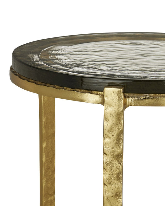 Acea Gold Accent Table