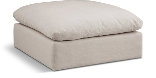 Comfy Fabric Upholstered Modular Ottoman