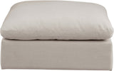 Comfy Fabric Upholstered Modular Ottoman