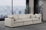 Comfy Modular Sofa - Versatile Linen Textured Design with Overstuffed Cushions for Ultimate Comfort