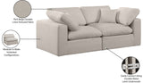 Comfy Modular Sofa - Versatile Contemporary Design with Overstuffed Cushions for Ultimate Comfort