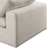 Comfy Modular Sectional - Luxurious Linen Fabric Seating with Plush Cushions for Ultimate Relaxation