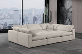 Comfy Modular Sectional Sofa - Stylish Adaptable Seating with Plush Down Feather Cushions & Support