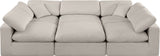 Comfy Modular Sectional Sofa - Stylish Adaptable Seating with Plush Down Feather Cushions & Support