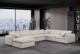 Comfy Modular Sectional Sofa - Luxurious Overstuffed Cushions & Versatile Design for Ultimate Comfort