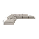 Comfy Modular Sectional Sofa - Luxurious Comfort with Stylish Adaptability for Your Living Space