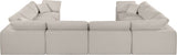 Comfy Modular Sectional - Stylish and Adaptable Seating Solution with Plush Down Feather Cushions