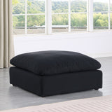 Comfy Fabric Upholstered Modular Ottoman
