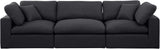 Comfy Modular Sofa - Versatile Linen Textured Design with Overstuffed Cushions for Ultimate Comfort