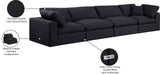 Comfy Modular Sofa - Stylish Linen Textured Design with Overstuffed Cushions for Ultimate Comfort