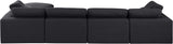 Comfy Modular Sectional Sofa in Durable Linen Fabric - Overstuffed Cushions for Ultimate Comfort