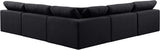 Comfy Modular Sectional - Luxurious Linen Fabric with Overstuffed Cushions for Ultimate Comfort and Style
