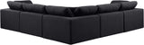 Comfy Modular Sectional – Luxurious Linen Textured Fabric with Plush Down Feather Cushions for Comfort