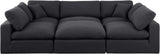 Comfy Modular Sectional Sofa - Stylish Adaptable Seating with Plush Down Feather Cushions & Support