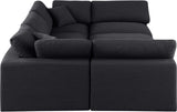 Comfy Modular Sectional Sofa - Stylish Adaptable Seating with Plush Down Feather Cushions & Support