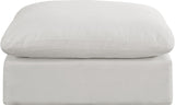 Comfy Fabric Upholstered Modular Ottoman