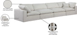 Comfy Modular Sofa - Stylish Linen Textured Design with Overstuffed Cushions for Ultimate Comfort