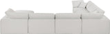 Comfy Modular Sectional Sofa - Luxurious Overstuffed Cushions & Versatile Design for Ultimate Comfort