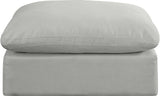 Comfy Fabric Upholstered Modular Ottoman