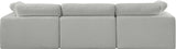 Comfy Modular Sofa - Versatile Linen Textured Design with Overstuffed Cushions for Ultimate Comfort
