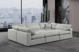 Comfy Modular Sectional Sofa - Stylish Adaptable Seating with Plush Down Feather Cushions & Support