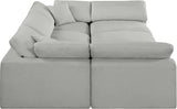 Comfy Modular Sectional Sofa - Stylish Adaptable Seating with Plush Down Feather Cushions & Support