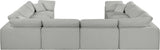 Comfy Modular Sectional - Stylish and Adaptable Seating Solution with Plush Down Feather Cushions