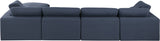 Comfy Modular Sectional Sofa in Durable Linen Fabric - Overstuffed Cushions for Ultimate Comfort