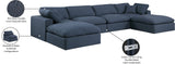 Comfy Modular Sectional - Luxurious Linen Fabric Seating with Plush Cushions for Ultimate Relaxation