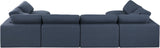 Comfy Modular Sectional - Versatile Contemporary Design with Plush Down Feather Cushions for Comfort