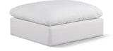 Comfy Fabric Upholstered Modular Ottoman
